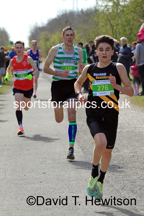 The  2022 Terry O'Gara 5k Road Race, Wallsend.  Photo: David T. Hewitson/Sports for All Pics